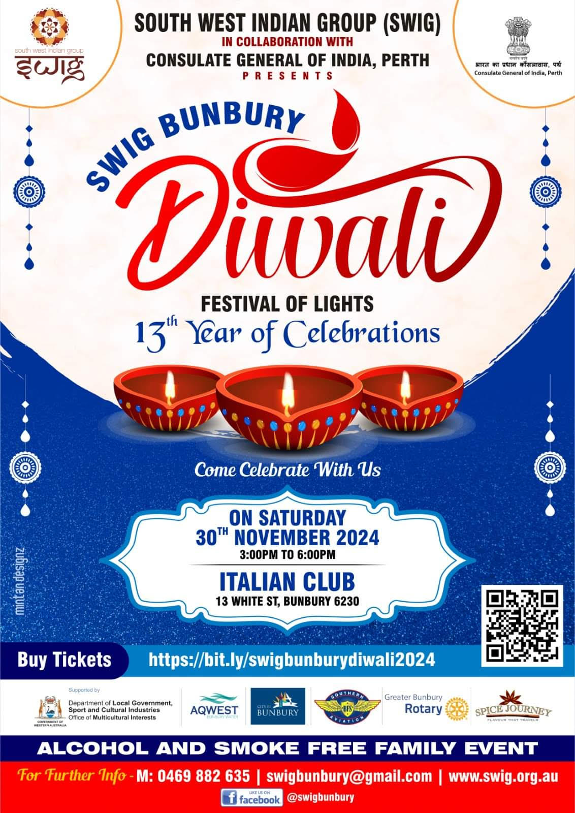 Diwali - Festival of Lights - 30th November 2024